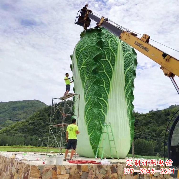 许昌白菜石雕凳给您的景观增添一份精致