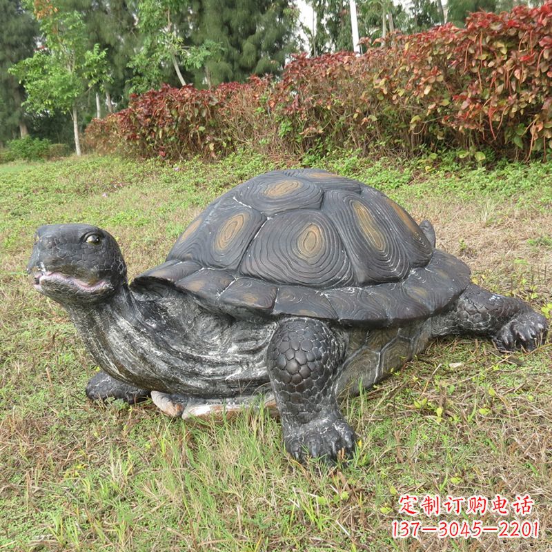 许昌玻璃钢乌龟雕塑传承古老文化