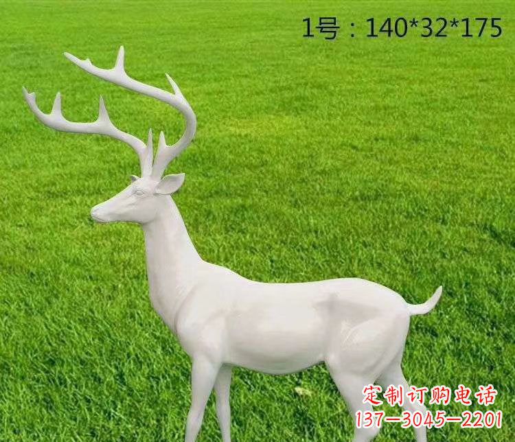 许昌玻璃钢小鹿 动物雕塑