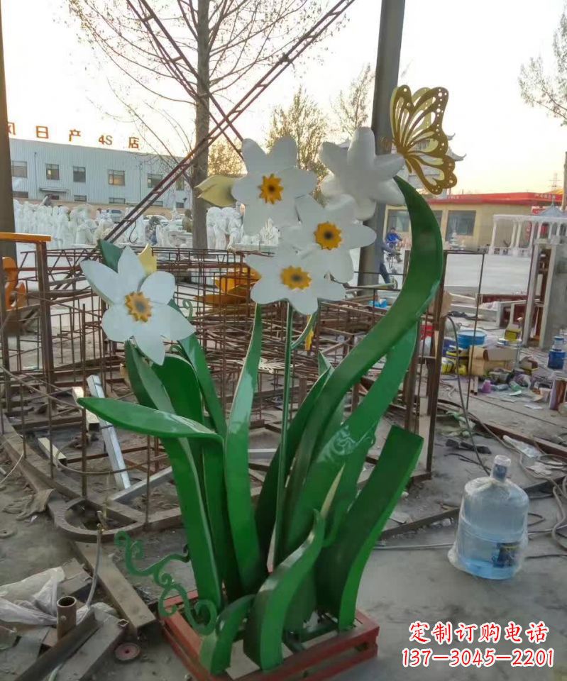许昌不锈钢城市紫荆花雕塑