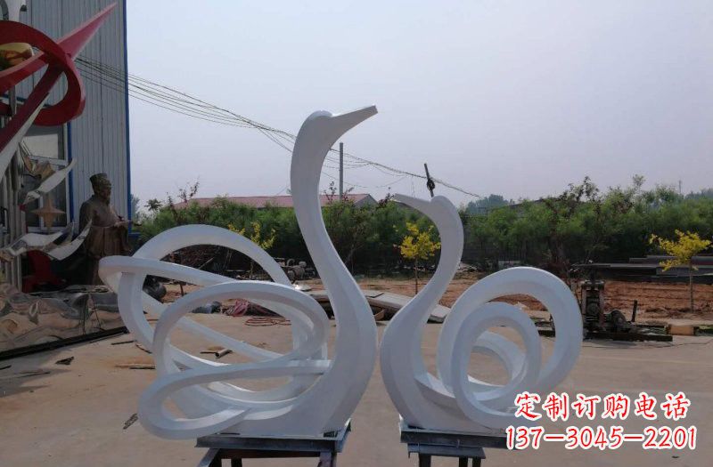 许昌不锈钢抽象天鹅项目