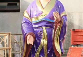 许昌玻璃钢宗教庙宇彩绘八仙神像