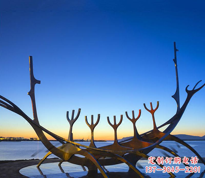 许昌不锈钢帆船比赛运动雕塑