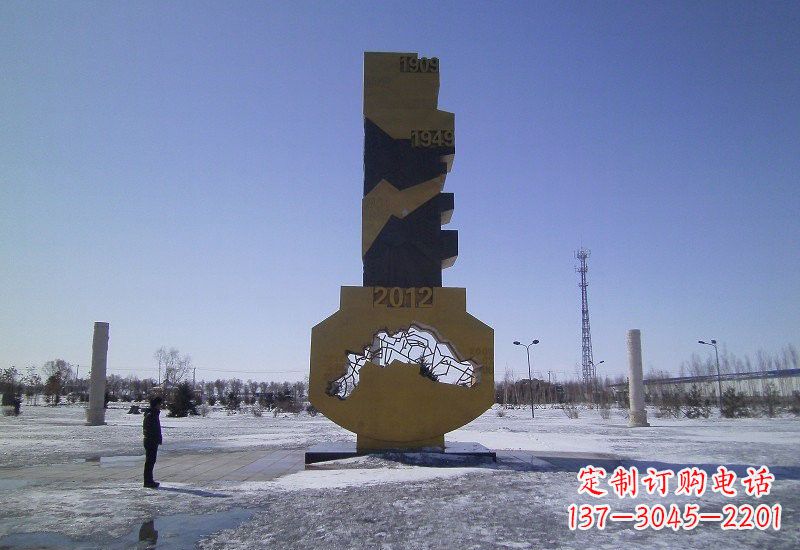 许昌不锈钢钥匙雕塑精致且具有象征意义