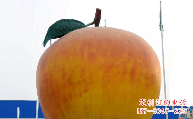 许昌不锈钢苹果雕塑浓缩艺术精髓