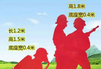 许昌表彰消防英雄——不锈钢消防员人物雕塑