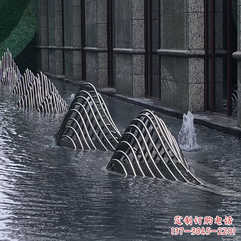 许昌不锈钢假山雕塑精美外形,百变造型