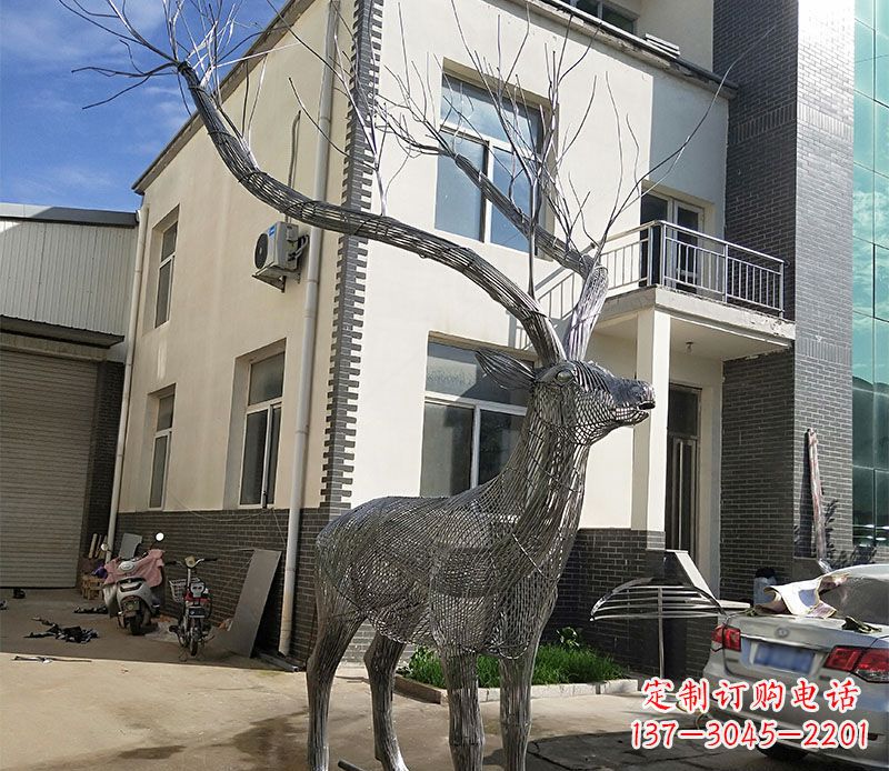 许昌不锈钢景观梅花鹿