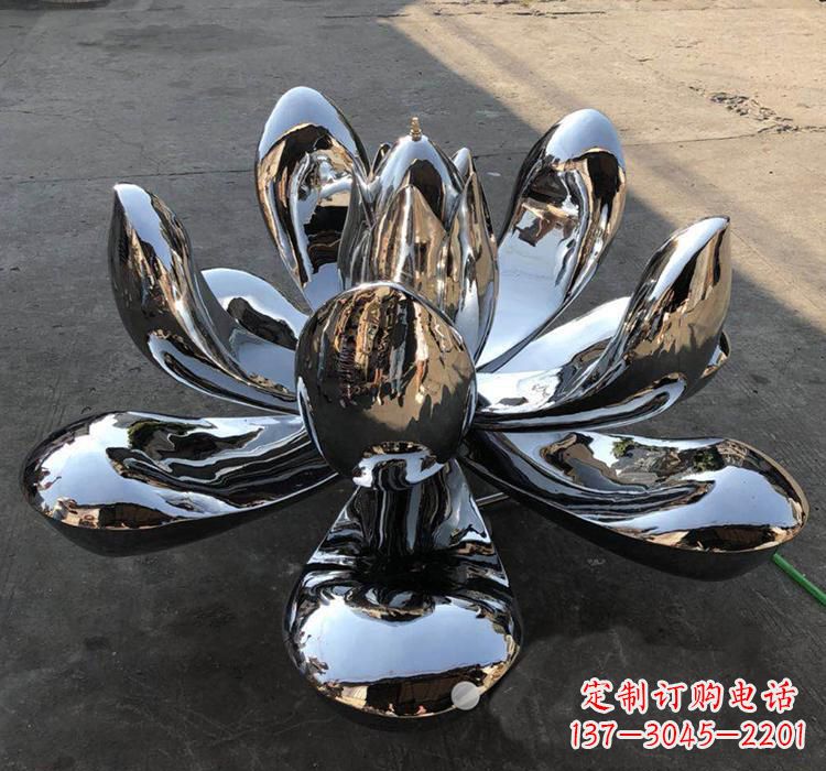 许昌不锈钢莲花雕塑精美优雅