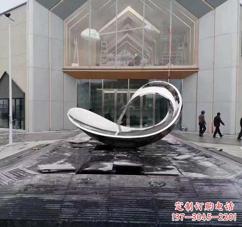 许昌不锈钢小区动物鱼雕塑