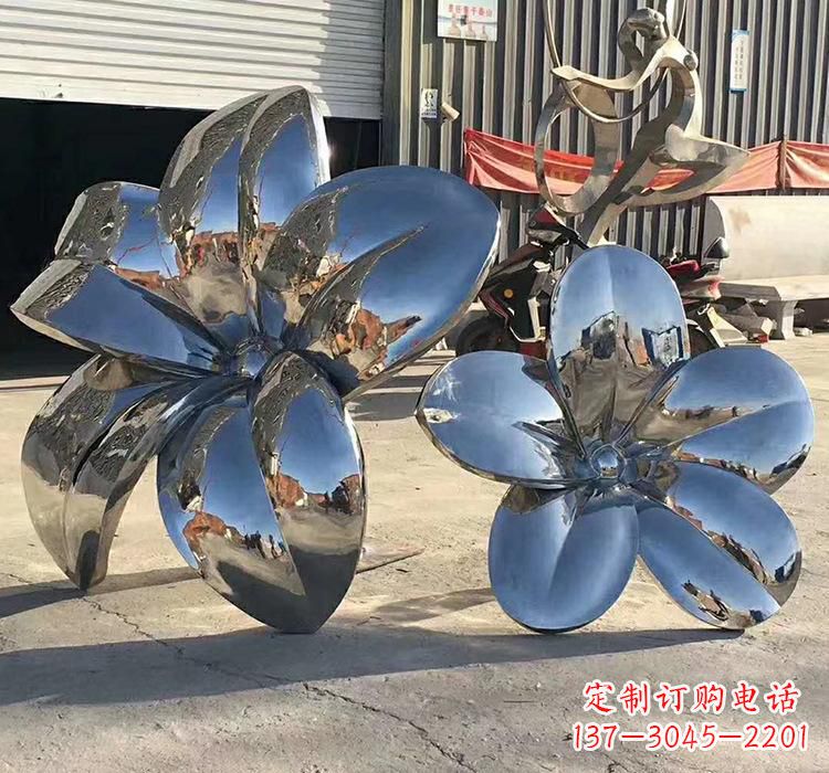许昌不锈钢荷花雕塑美丽又耐用