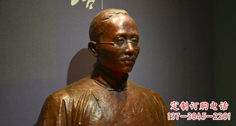许昌蔡元培名人胸像铜雕