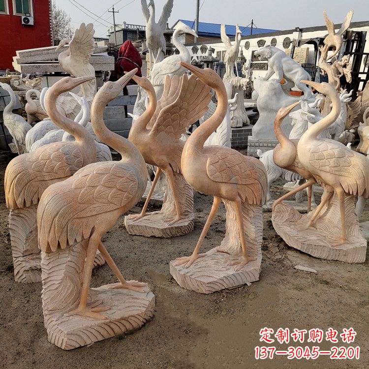 许昌大理石雕刻仙鹤