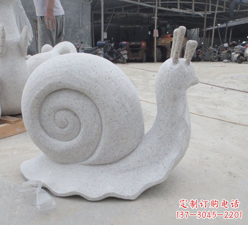 许昌大理石公园蜗牛雕塑