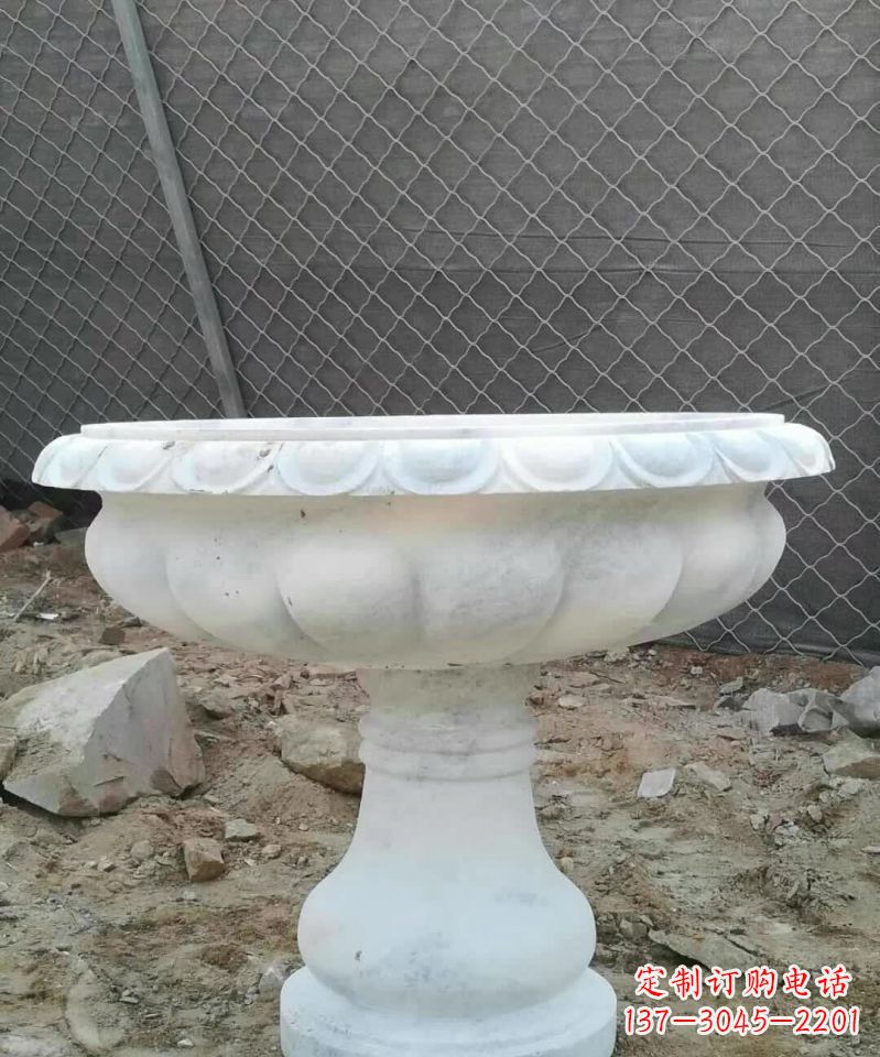 许昌大理石花盆雕塑