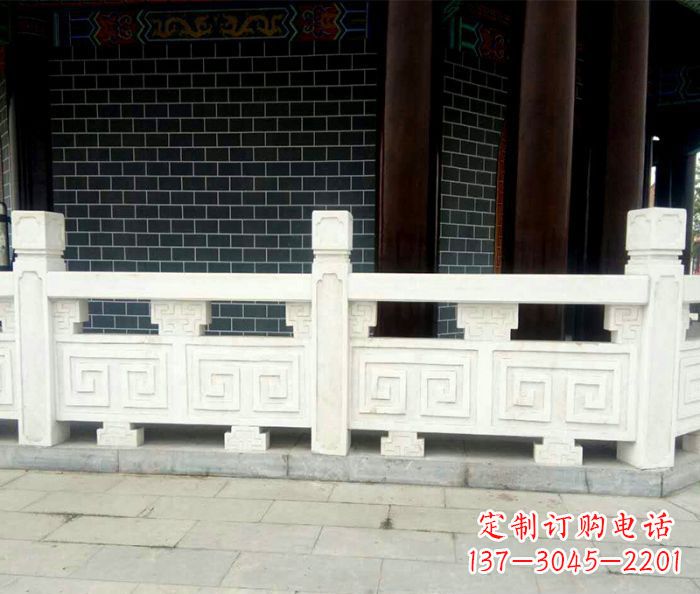 许昌大理石景区栏板石雕 (5)