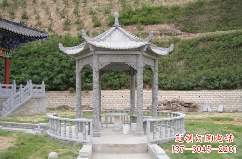 许昌大理石凉亭雕塑 (2)
