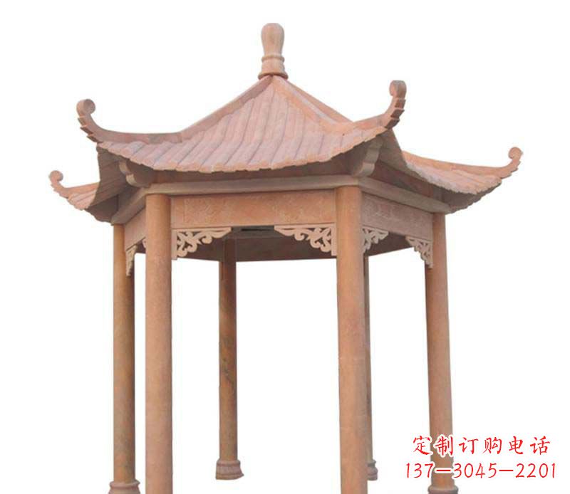 许昌大理石六角凉亭