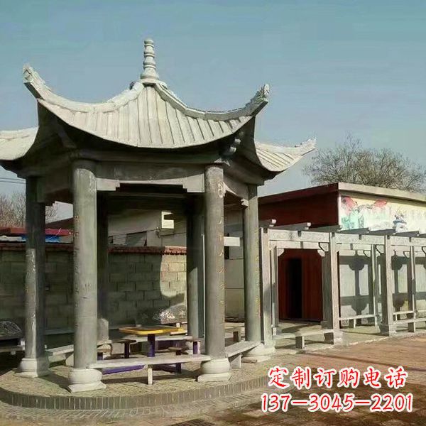 许昌大理石凉亭庭院亭子