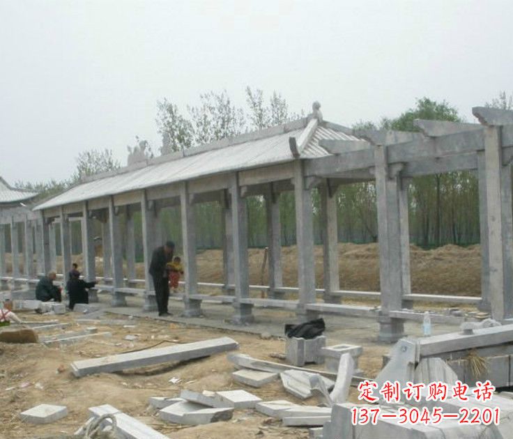 许昌大理石凉亭长廊石雕