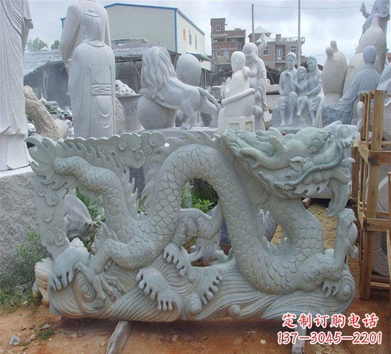 许昌大理石龙石雕