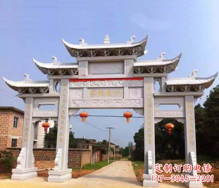 许昌大理石牌坊石雕