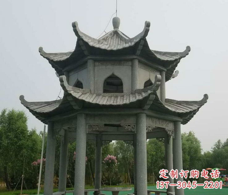 许昌精美大理石凉亭石雕