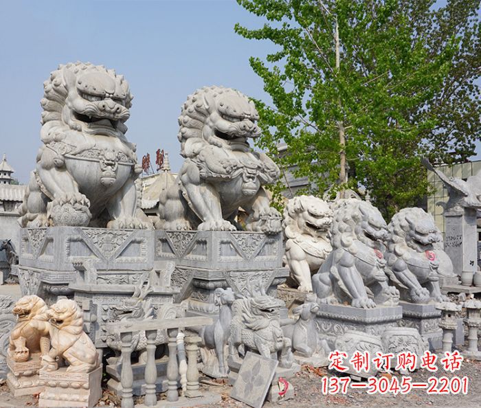 许昌大理石狮子雕塑