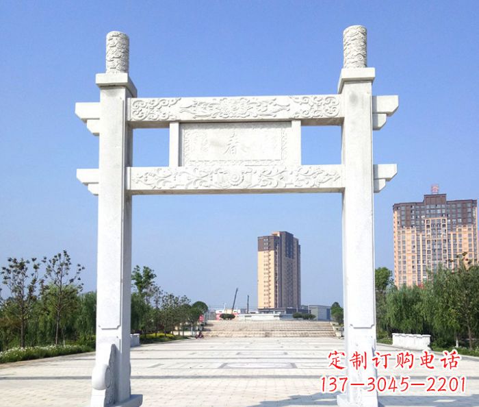 许昌单门景区石牌楼