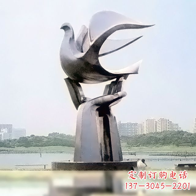 许昌精美鸽子雕塑