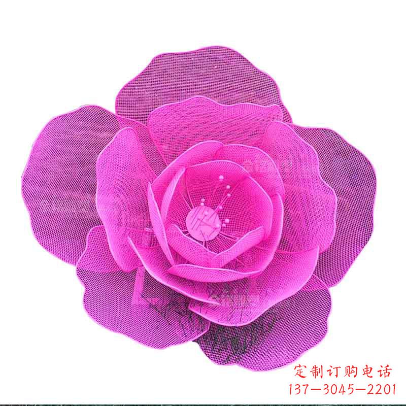 许昌精美玫瑰金属雕塑