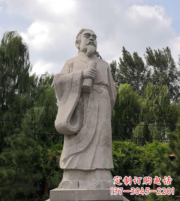 许昌中国古代历史名人雕塑