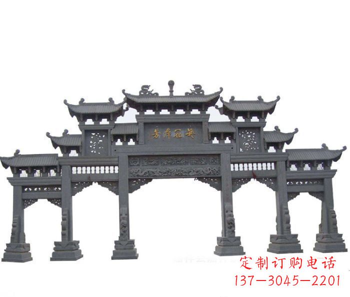 许昌产品名称仿古牌坊石雕