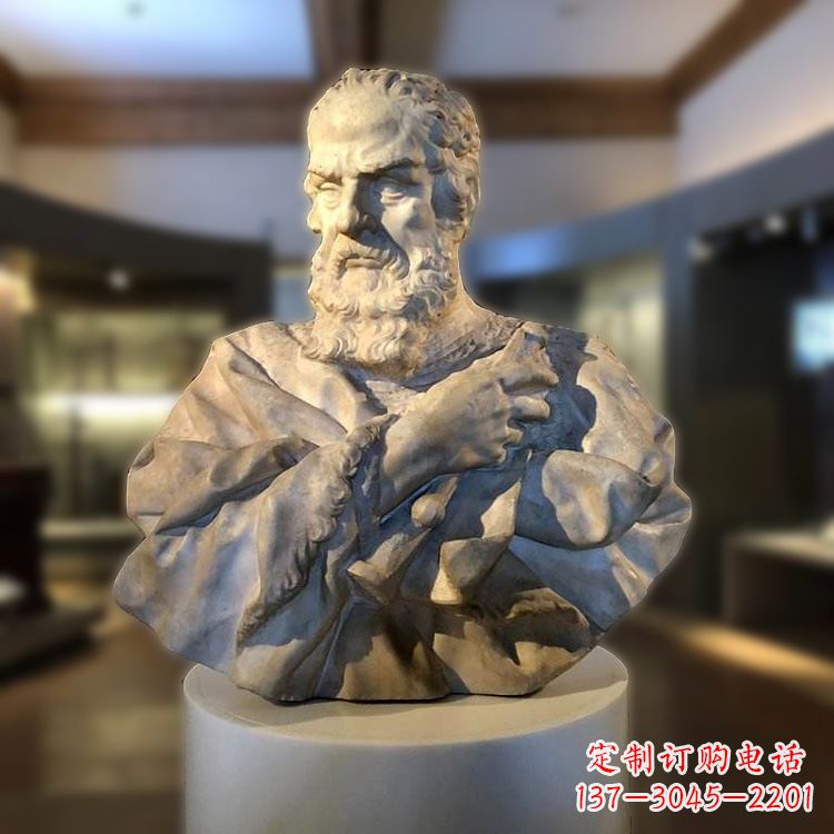 许昌伽利略头像雕塑--精致定制