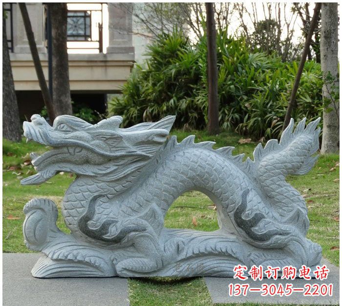 许昌精美雕刻的大理石龙雕塑