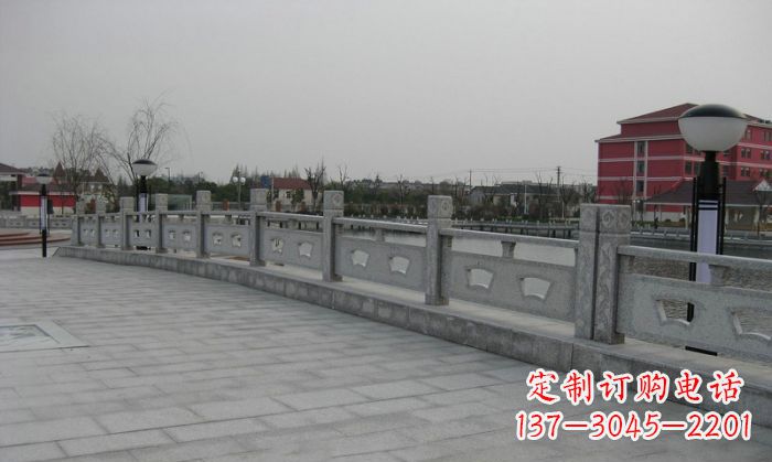 许昌公园仿古石栏板 (2)