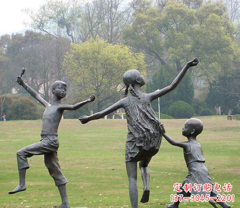 许昌浪漫童年·清新儿童铜雕
