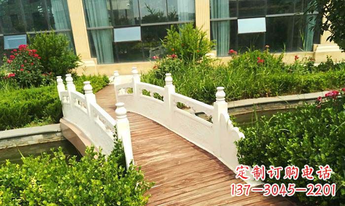 许昌公园汉白玉石拱桥_2