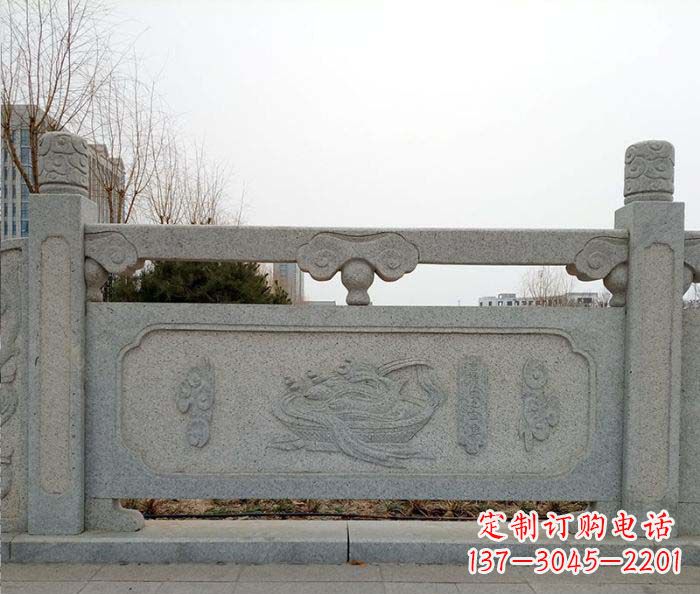 许昌公园户外栏板石雕
