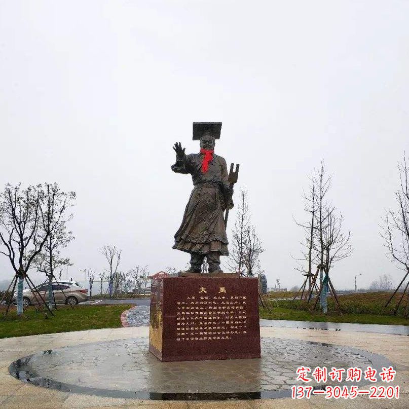 许昌中领雕塑古之名人雕像 尽显传承精神