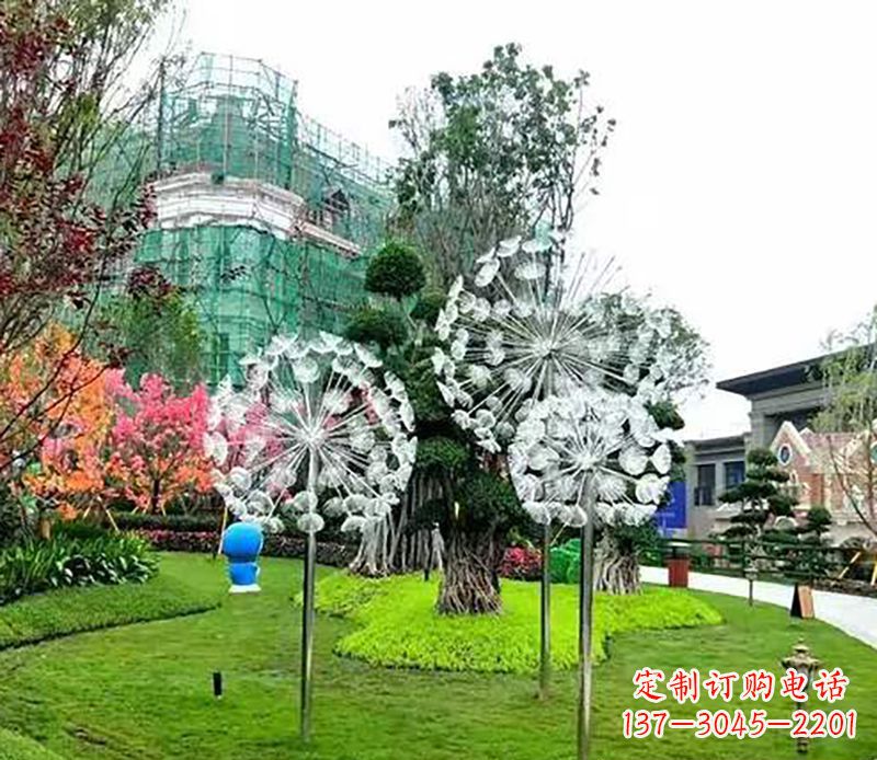 许昌公园蒲公英雕塑