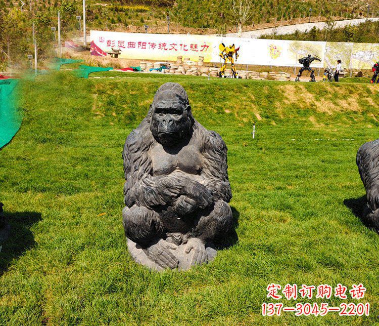 许昌高端铜制巨型大猩猩雕塑