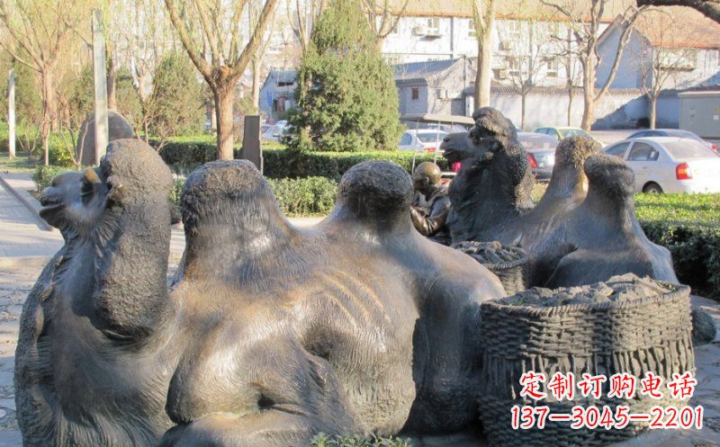 许昌特大型骆驼铜雕