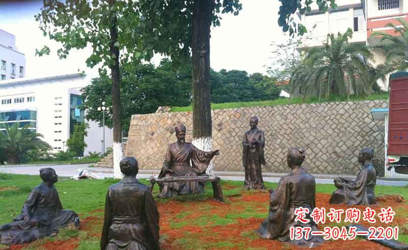 许昌艺术经典朱熹铜雕雕塑