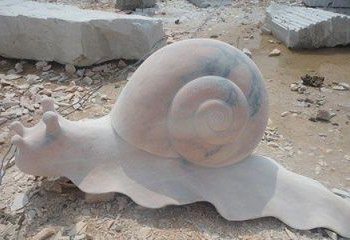 许昌真实大小的蜗牛石雕