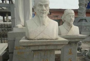 许昌高级定制古代名人祖冲之头像雕塑