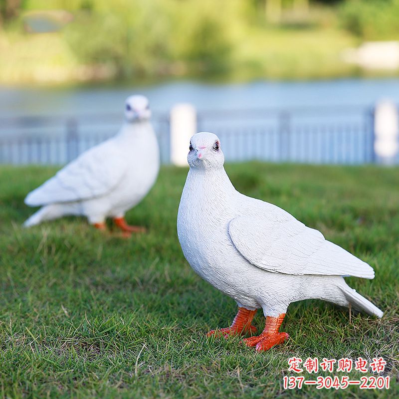 许昌广场和平鸽雕塑