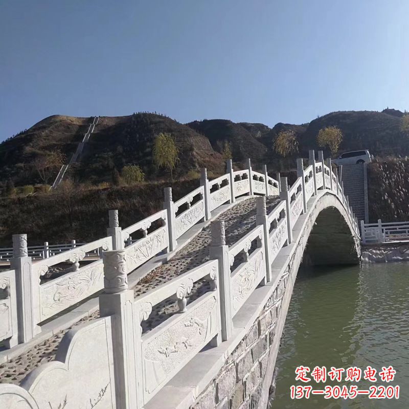许昌汉白玉路桥石栏杆雕塑