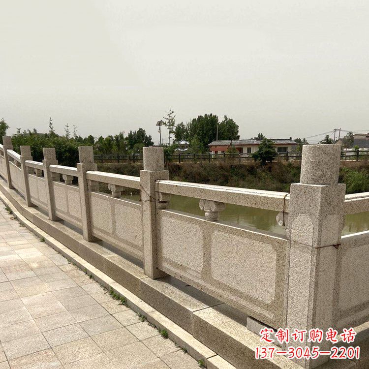 许昌中领雕塑河道石栏板雕塑:定制精美绝伦