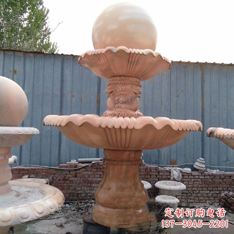 许昌红色风水球
